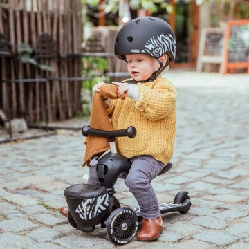 SCOOT AND RIDE Езда и самокат 2в1, 1-5 лет