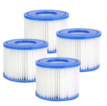 4x FILTR DO POMPY SPA JACUZZI BESTWAY WKŁAD TYP VI