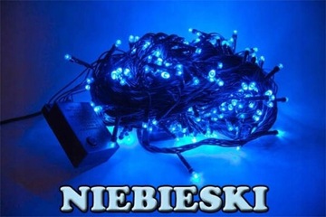 РОЖДЕСТВЕНСКИЕ ОГНИ 100LED СИНИЕ НАРУЖНЫЕ/ИНТЕРЬЕРНЫЕ