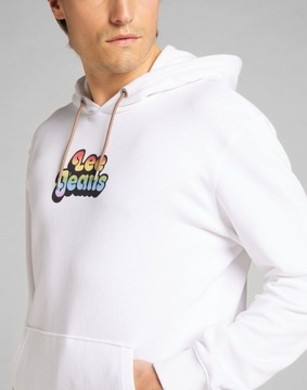 LEE PRIDE HOODIE MĘSKA BLUZA Z KAPTUREM LOGO L