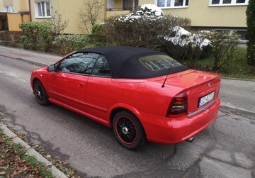 Opel Astra G Cabrio 1.6 16V 101KM 2001 Opel Astra Opel Astra G Cabrio Stan Kolekcjone..., zdjęcie 15