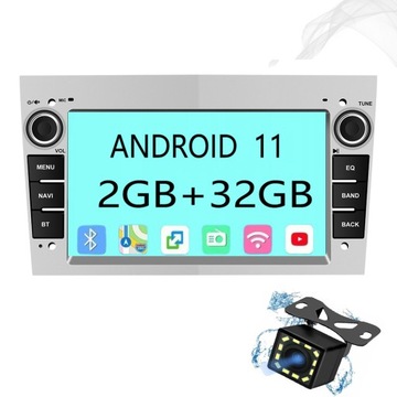 Radio 2 GB ANDROID Opel Vectra C Zafira Astra