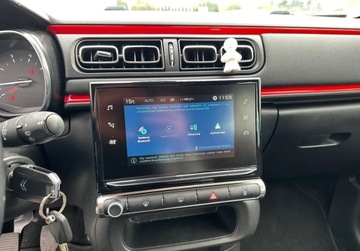 Citroen C3 III Hatchback 1.2 PureTech 82KM 2019 Citroen C3 1,2 Benzyna 83 KM GWARANCJA Zamiana Zarejestrowany 1.2 Benzyna, zdjęcie 13