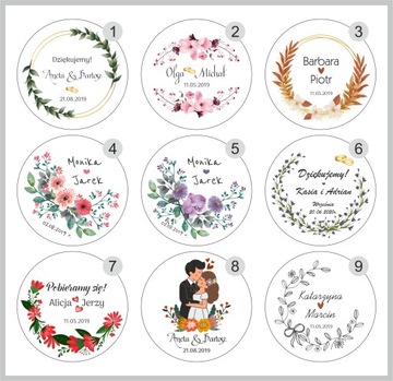 Деревянные свадебные магниты с благодарностью 100 шт.