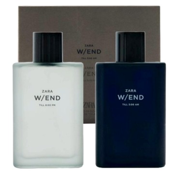 НАБОР МУЖСКИХ ПАРФЮМЕРИЙ ZARA W/END TILL EDT 2X90 ML новый