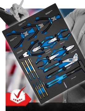 Клещи с замком Cutter Hammer Цельная вставка для инструментальной тележки КАЧЕСТВО