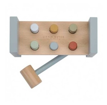 МАЛЕНЬКАЯ ГОЛЛАНДСКАЯ ДЕРЕВЯННАЯ СИНЯЯ ДЕТСКАЯ СКРЕБКА НАЗВАНИЕ