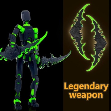 Набор фигурок T13, фигурка робота Titan 13