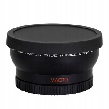 Uniwersalny szerokokątny obiektyw makro 58 mm
