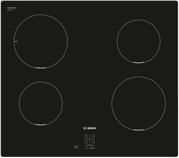 Индукционная варочная панель Bosch + черный духовой шкаф