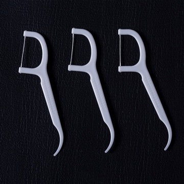 100 шт. белая зубная нить для чистки зубов