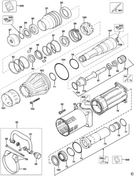 DEWALT 323711-41 УПЛОТНИТЕЛЬНОЕ КОЛЬЦО ДЛЯ DWE399