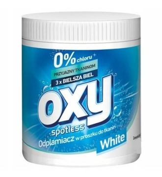 OXY SPOTLESS WHITE Odplamiacz w proszku do bieli 730 g