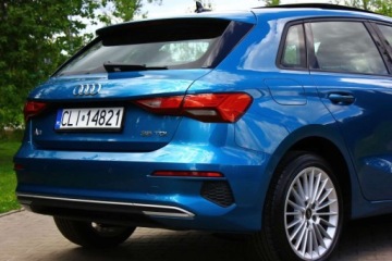 Audi A3 8Y Sportback 2.0 35 TDI 150KM 2021 Audi A3 Sportback Sportback 35TDI S tronic Advanced 150KM Bezwypadkowy Ser, zdjęcie 12