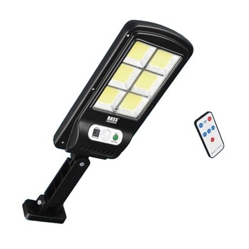 LATARNIA LAMPA SOLARNA LED PANEL HALOGEN PILOT 160W