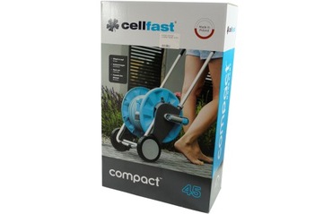Тележка для шланга Cellfast COMPACT на колесах 45 м 1/2