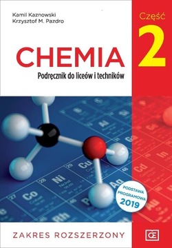 Chemia 2 Podręcznik Z/R K.Kaznowski PAZDRO