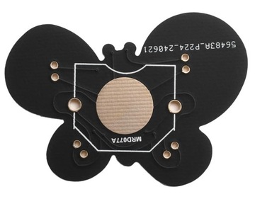 Wibrujący świecący motyl z silniczkiem wibracyjnym DIY KIT