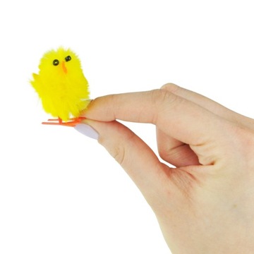 ЦЫПЛЕНКИ ДЛЯ КОРЗИНЫ ПАСХАЛЬНАЯ ЦЫПЛЕНКА ЖЕЛТАЯ 20x УКРАШЕНИЯ УКРАШЕНИЕ КОРЗИНЫ ДЛЯ ЯИЦ