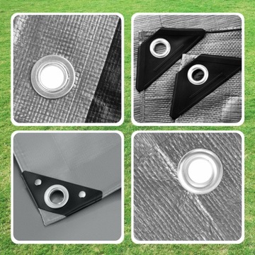 Брезент 3х5 СУПЕР КАЧЕСТВЕННЫЙ ТОЛСТЫЙ 260г УФ морозостойкий