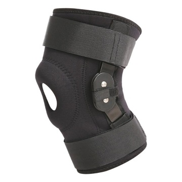 Wzmacniacz kolana, stabilizator ortezy kolana Orteza kolana, Upgrade Black