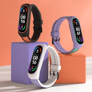 РЕМЕНЬ DUO BAND для XIAOMI MI BAND 3/4/5/6 ЦВЕТОВ