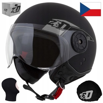 KASK OTWARTY SKUTER ZED C3 NISKA SKORUPA KASKU S
