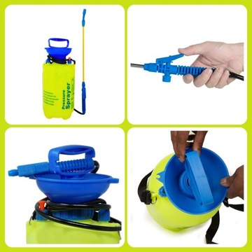 ОПРЫСКИВАТЕЛЬ ДАВЛЕНИЯ 5Л САДОВЫЙ ОПРЫСКИВАТЕЛЬ ДЛЯ ОПРЫСКИВАНИЯ РАСТЕНИЙ