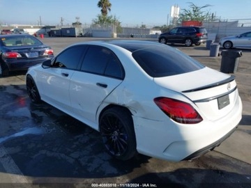 Mercedes 2019 Mercedes-Benz Klasa C 2019r., 2.0l, od ubezpieczalni 2.0 Benzyna 255KM, zdjęcie 4