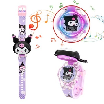 Kawaii Sanrio часы Cinnamoroll наручные часы Kuromi часы моей мелодии