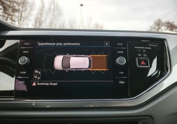 Volkswagen Polo VI Hatchback 5d 1.0 TSI 115KM 2019 Volkswagen Polo 115 Km 6 biegow, Highline, Czujniki parkowania, Bezwypadko, zdjęcie 27