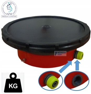 Balastowany dyfuzor talerzowy HD340B z atestem
