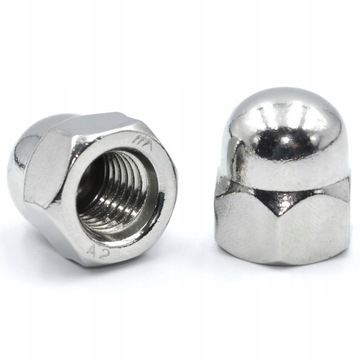 M5 Nakrętka kołpakowa KWASOODPORNA inox nierdzewna A4 1587 (10)