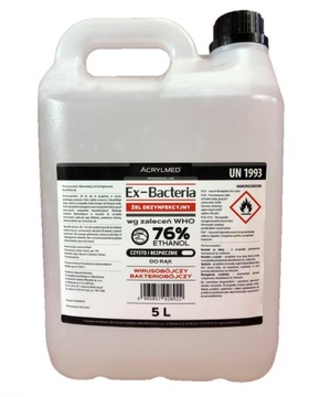 Żel do dezynfekcji Ex-Bacteria 5l dezynfekcja rąk