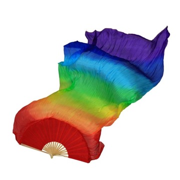 Шелковые светящиеся легкие складные светодиодные фонари для танца живота