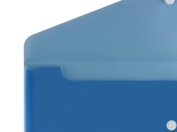 Папка-конверт из ПП формата А4 на кнопках