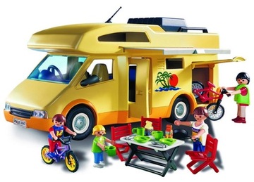 Фигурки автомобилей-кемперов Автомобиль для кемпинга Playmobil