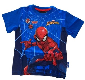 Koszulka T-shirt SPIDERMAN 116 Bawełna 6+