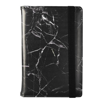 Planner dzienny czarny marmur A5 z wymiennym wkładem Print Marble