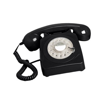 Телефоны в стиле ретро Черный стиль в стиле ретро