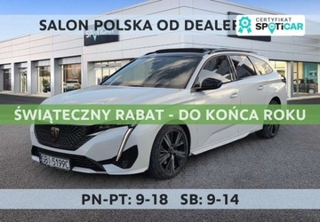 Peugeot 2022 Peugeot 308 1.5 BlueHDi GT Pack SS EAT8 Najbogatszy Perla FVat SerwisASO P