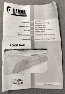 Рейлинги на крышу FIAMMA ROOF RAIL для кемпера или прицепа 05516-01