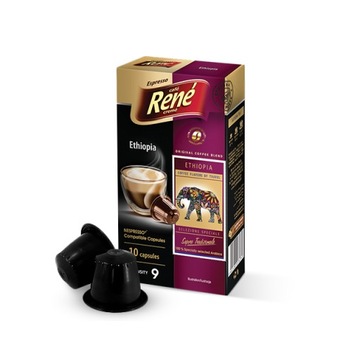 Kapsułki RENE Ethiopia 10 kapsułek do Nespresso*