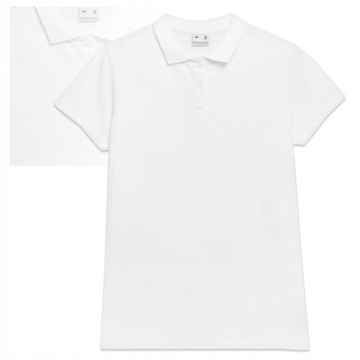 4F T-shirt Koszulka Polo z Kołnierzykiem F585 L