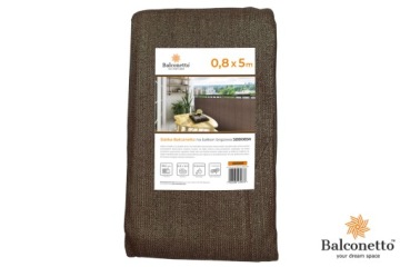 Покрытие балкона 95% UV Терраса Балкон MESH MAT коричневое 0,8х5м