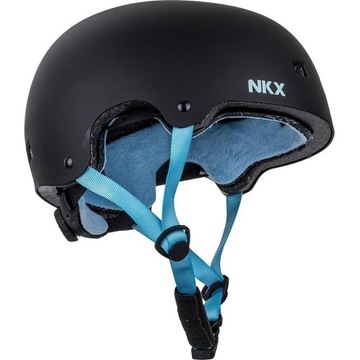 Kask NKX Brain Saver Black Blue r. L