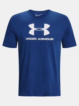 KOSZULKA MĘSKA UNDER ARMOUR T-SHIRT SZYBKOSCHNĄCA BAWEŁNA SPORT 1329590-471