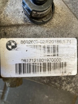 BMW F40 X1 F48 X2 F39 NÁPRAVA DIFER ZADNÍ 1,74 9470035