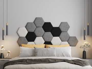 МЯГКИЕ ПАНЕЛИ ШЕСТИГРАННИКИ 30x26 Сотовый НАБОР 20 ШТ.