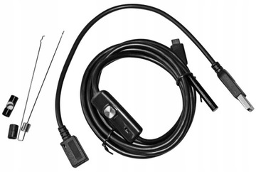 ЭНДОСКОП ANDROID ИНСПЕКЦИОННАЯ КАМЕРА 5M LED USB-C 3в1 ДЛЯ ПК ТЕЛЕФОН RUR